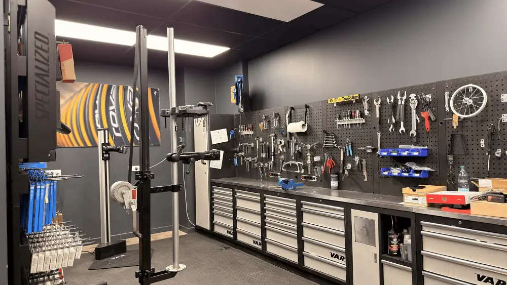 Au Magasin de Vélo | L'atelier